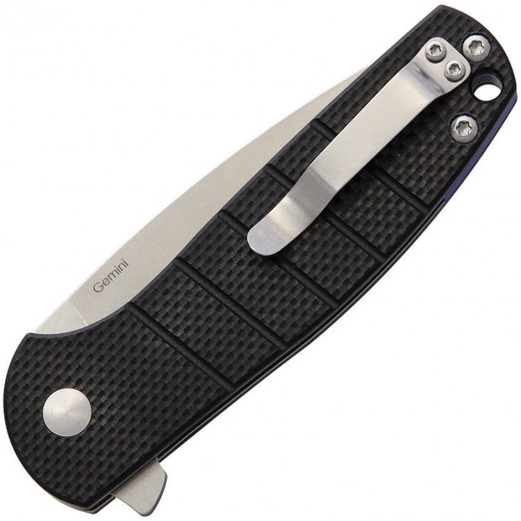 Kizer Cutlery Gemini Linerlock folding knife, black Kizer Cutlery Gemini Linerlock folding knife, black