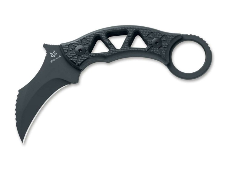 Cuchillo Cuchillo plegable Fox Knives Tribal K Fixed G10 All Black