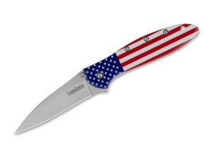 Cuchillo plegable | Navajas Kershaw Leek Aluminum | USA Flag