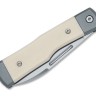 Taschenmesser Fox Knives Barlow M390 Ti | Ivory G10