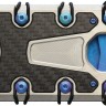 Cuchillo Billetera EOS Wallet 3.0 Satin Blue