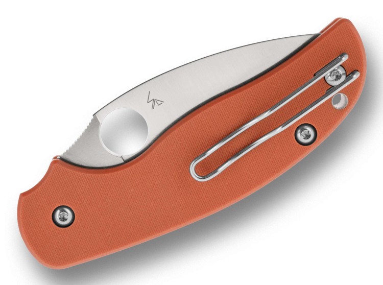 Cuchillo Cuchillo plegable | Navajas Spyderco Sage 6 | CPM REX 121 | Orange G10